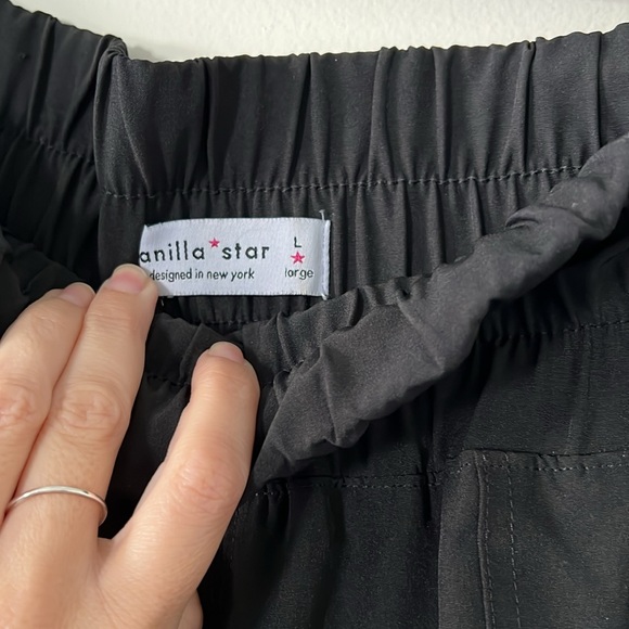 Vuori style black baggy athletic pants Size L joggers - Picture 8 of 8